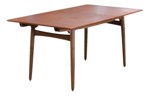AT310 Dining Table in Teak and Oak by Hans J. Wegner for Andreas Tuck, 1950s