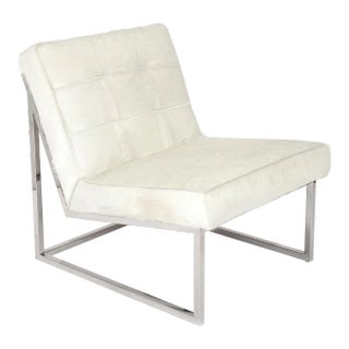 Micah Chair White Hide For Sale