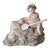 1990s Nao Lladro Geisha Playing a Shamisen "Oriental Melody" Model # 227 For Sale