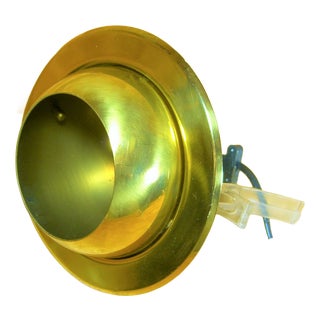 Mid-Century Modern Art Deco Brass Spotlight from Hillebrand Lighting, 1990s For Sale