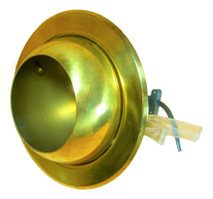 Mid-Century Modern Art Deco Brass Spotlight from Hillebrand Lighting, 1990s