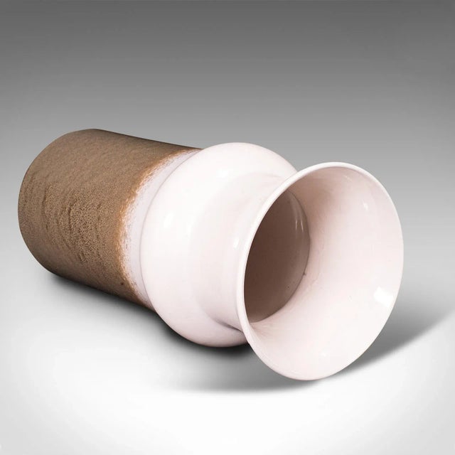 1960 Vintage Ceramic German Decorative Lava Vase For Sale - Image 11 of 13