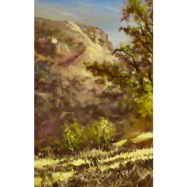 Bill Shaddix Sierra Foothills C. 1980 Painting For Sale - Image 4 of 7