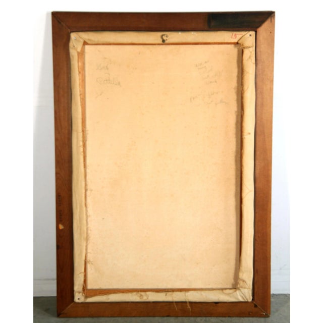 Vintage 1970's Red Rock Canyon Acrylic on Canvas Painting For Sale In Providence - Image 6 of 8