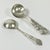 1940s Vintage Hollywood Regency English Chippendale Silverplate Dessert Spoons - Set of 6. For Sale - Image 9 of 10
