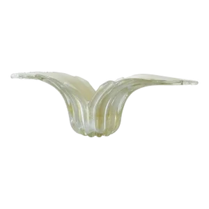 1950’s Barovier & Toso Gold Aventurine Glass Flared Bowl