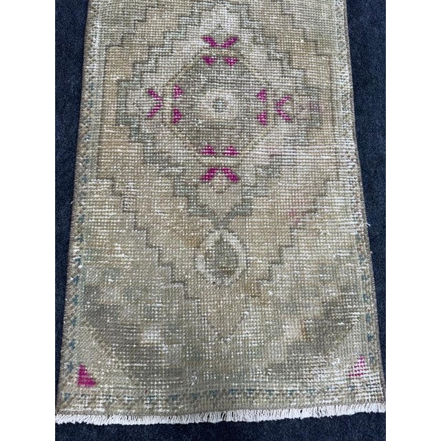 Contemporary Turkish Yastik Rug 1'7" x 3' For Sale - Image 3 of 5