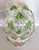 Metal Vintage Italian Painted Tole Birdcage With Foliage and Rosette Decorations For Sale - Image 7 of 12