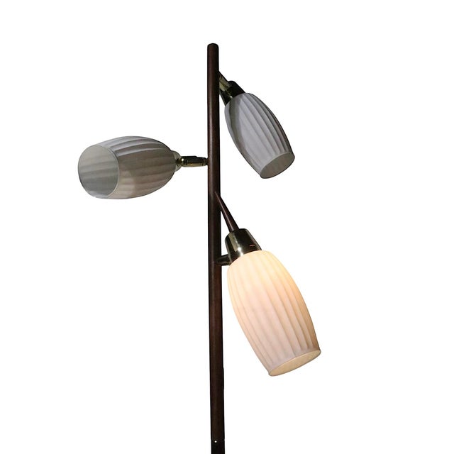 Mid 20th Century Mid 20th Century Three Light Pole Lamp After Thurston C 1950/60's For Sale - Image 5 of 17