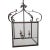 Extra Large Spanish Iron Lantern Chandelier For Sale