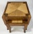 Mid 20th Century Vintage Nesting Wood and Rush Footstool Pair For Sale - Image 5 of 10
