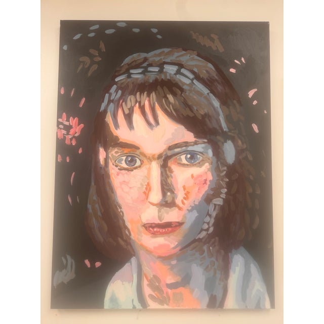 2000 - 2009 Josh Gipson Contemporary Portrait Painting, Acrylic on Canvas, 36” X 48” For Sale - Image 5 of 8
