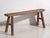 Antique Oriental Wooden Bench For Sale - Image 9 of 9