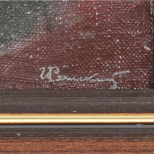 I. Ryazhsky, Still Life with a Mug and Flowers, Painting, Framed For Sale - Image 3 of 5