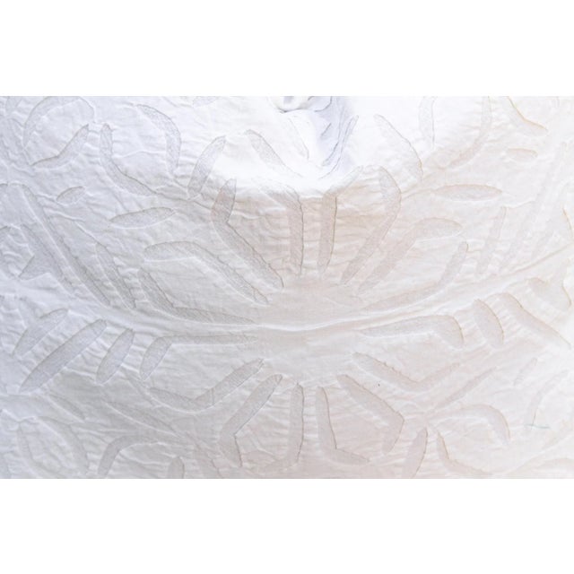 Meadow Bloom Appliqué Pillow Cover For Sale - Image 4 of 7