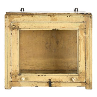 Weathered Wooden Display Case For Sale