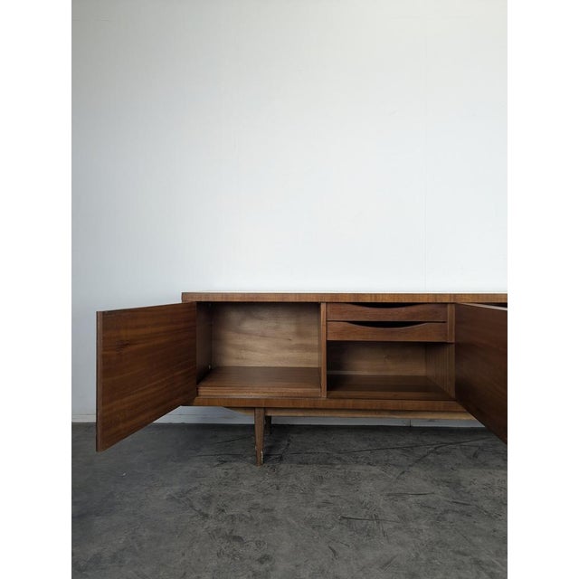 Large Modernist Teak Sideboard For Sale - Image 4 of 12