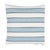 Schumacher Schumacher Isolde Stripe 16" Pillow in Sky For Sale - Image 4 of 4