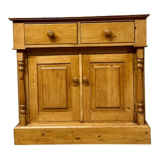 English Pine Sideboard For Sale