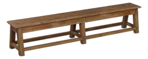 Vintage Indian Teakwood Bench