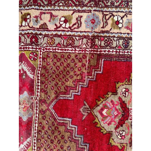 Textile Antique Turkish Rug, 1890s For Sale - Image 7 of 16