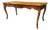 Vintage Louis XV Style Carved Walnut Marquetry & Parquetry Coffee Table For Sale