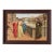 Early 20th Century “Dante and Beatrice” Color Print After Henry Holiday in Carved Wood Frame For Sale