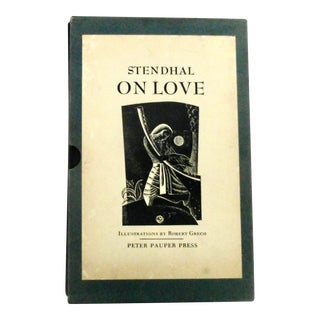 1960s Stendhal on Love, Illustrated Book For Sale