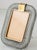 Murano Glass and Brass Picture Frame in Smoke Grey Fumé Torchon from Barovier & Toso For Sale - Image 9 of 15
