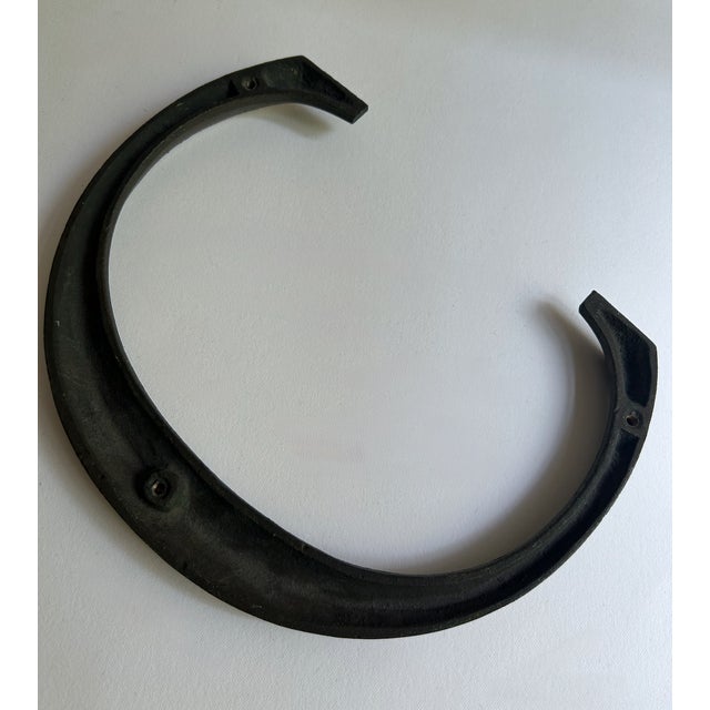 Antique Bronze Letter "C" Hanging Wall Signage For Sale - Image 4 of 16