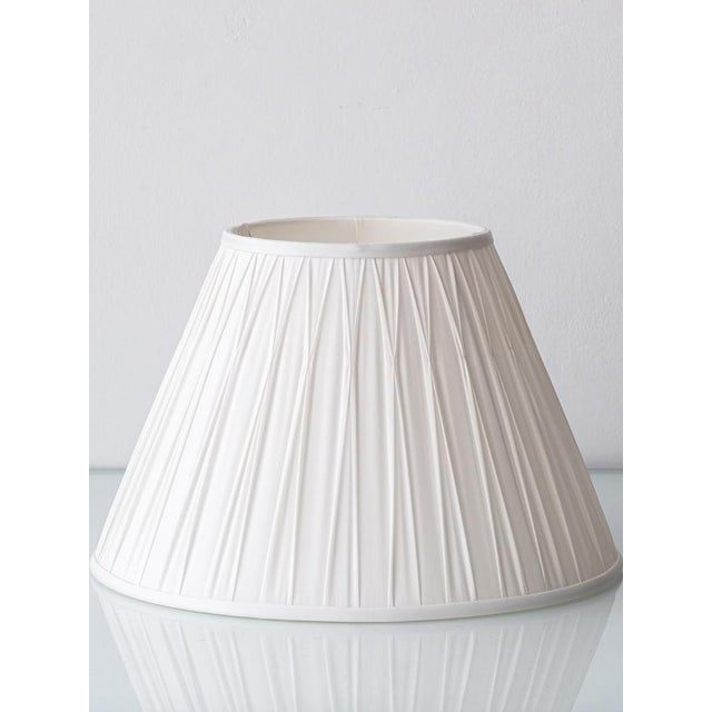 1960s Hollywood Regency Chocolate Brown Ceramic Table Lamp For Sale - Image 11 of 14