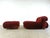 Set of Soriana Lounge Chair and Ottoman by Afra & Tobia Scarpa for Cassina, 1970s For Sale - Image 10 of 11