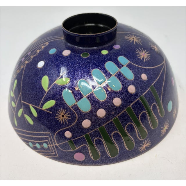 Mid-Century Modern Miguel Pineda Enameled Bowl, Large For Sale - Image 3 of 7