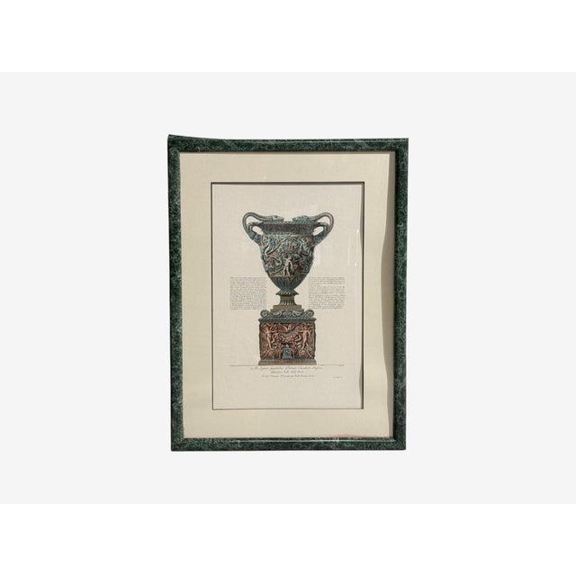 Giovanni Battista Piranesi Style, Framed Antique Vase Engravings, 1970s For Sale In New York - Image 6 of 17