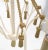 Metal Metal Tassels & Twisted Rope Motive 8 Candles Light Fixture Chandelier For Sale - Image 7 of 13