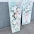 Vintage Textured Floral Painted Pedestal and Painting - 2 Pieces For Sale In West Palm - Image 6 of 9
