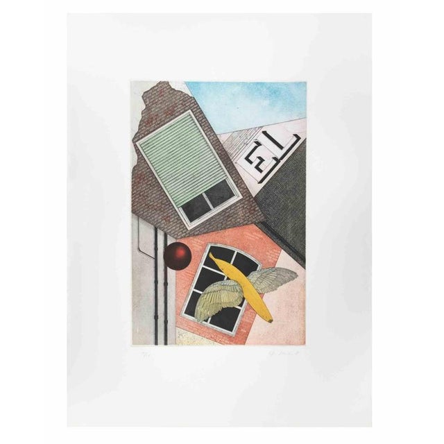 Etching and aquatint realized by Fifo Stricker in 1981. Hand signed, dated and numbered in pencil. Edition of 25 Excellent...