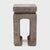 This minimalist stone pedestal exudes a quiet refinement and simplicity of form. Hand-carved of solid limestone, the...