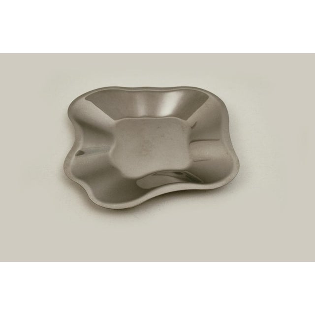 Metal Iittala Bowl in Stainless Steel from Alvar Aalto For Sale - Image 7 of 7