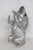 Mid-Century Modern Arthur Court 1979 Handled Frog Pitcher Cast Aluminum With Green Stone Eyes 4910b For Sale - Image 3 of 15