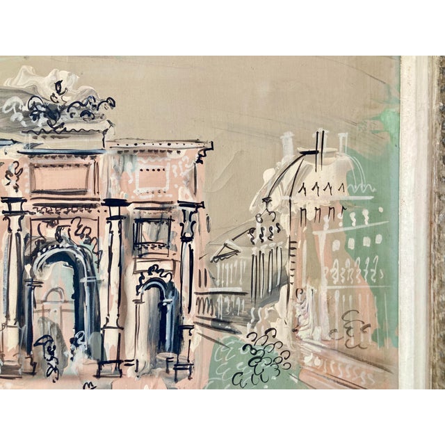 Mid-Century Modern Charles Cobelle Painting - Paris For Sale - Image 3 of 12