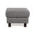 Modern Grey Fabric Ottoman from Ewald Schillig For Sale - Image 3 of 5