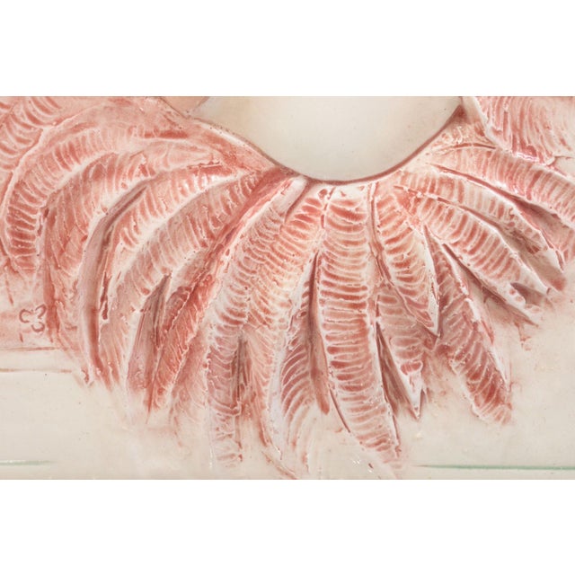 Frank Gallo La Jousese Secret Signed Figurative Ceramic Tile 19/200 Framed 1980s For Sale In Detroit - Image 6 of 7