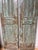Mid-Century Modern Antique Indian Carved Wood Doors With Brass Studs – Rustic Farmhouse Barn Doors 80x40 For Sale - Image 3 of 8