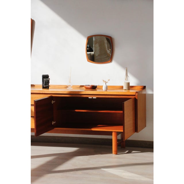 Wood Vintage Teak Petersfield Sideboard from White and Newton, 1960s For Sale - Image 7 of 18