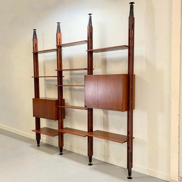 Mid-Century Modern Mid-Century Bookcase attributed to Franco Albini, Italy, 1950s For Sale - Image 3 of 18