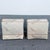 Textile Postmodern Pink and Blue Ropped and Skirted Lounge Chairs - A Pair For Sale - Image 7 of 11