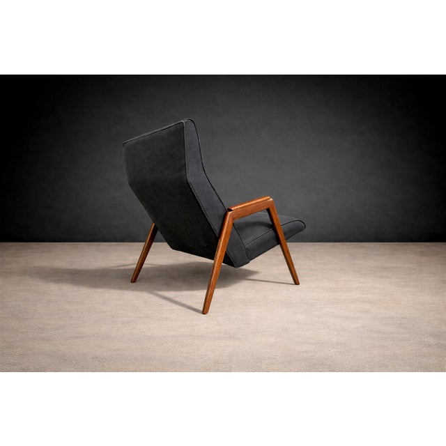 Armchair in Pau Marfim & Fabric, Pierre Weckx, 1950s - Lot 880 For Sale - Image 13 of 16