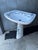Porcelaine De Paris France Hand-Painted Pedestal Sherle Wagner Sink For Sale - Image 17 of 18