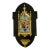 French Antique Bronze 19 Century Holy Water Wall Hanging For Sale